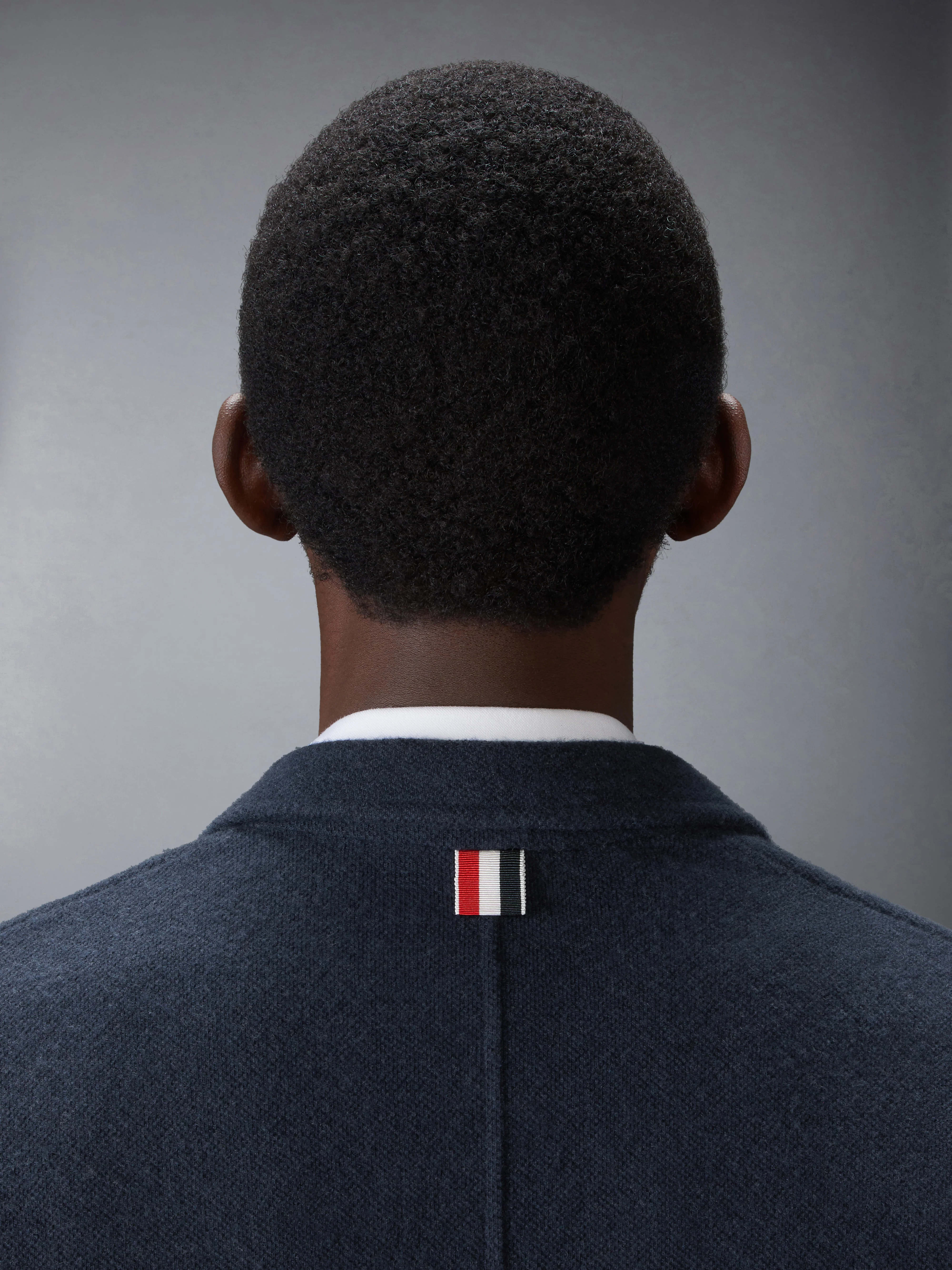 WOOL SILK PIQUE SACK JACKET - Image 5